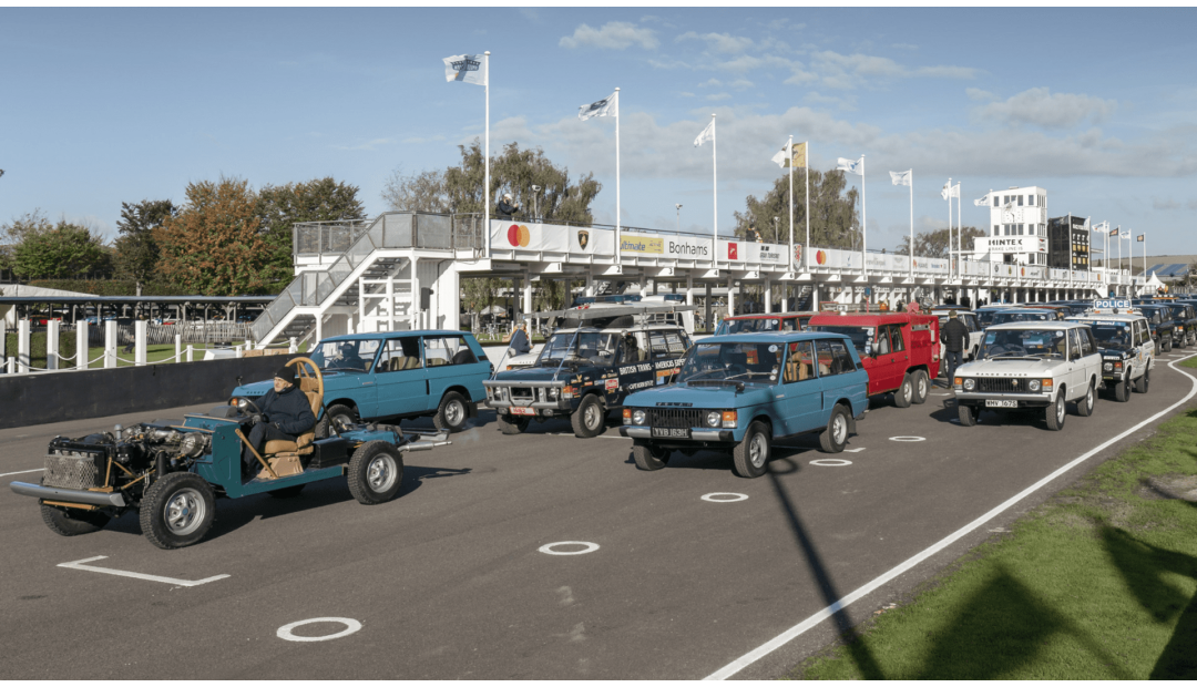 GOODWOOD SPEEDWEEK & CELEBRATING RANGE ROVER’S 50th ANNIVERSARY