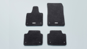 Genuine Jaguar Luxury Carpet Mats - Ebony, LHD (T4K1506PVJ)