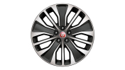 Alloy Wheel - 18" Style 5055, 5 split-spoke, Dark Grey Diamond Turned finish