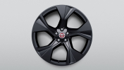Alloy Wheel - 20" Style 5102, 5 spoke, Gloss Black, Front