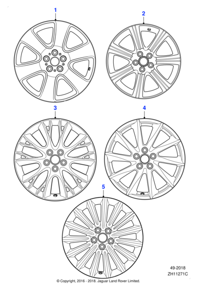 Alloy Wheel - 18&quot; Lyra