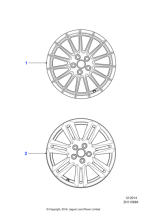 Alloy Wheel - 20" Ursa, with Gloss Anthracite finish