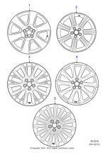 Alloy Wheel - 18" Manra