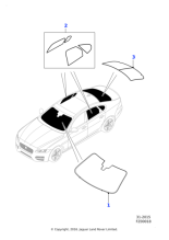 Jaguar Accessories Sunshades - Side Windows