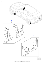 Mudflap Kit, Front