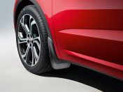 Genuine Jaguar Mudflaps - Front (J9C5306)