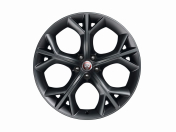 Alloy Wheel - 20" Style 5040, 5 split-spoke, Grey, Rear, Pre 21MY
