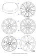 Alloy Wheel - 18" Vela 