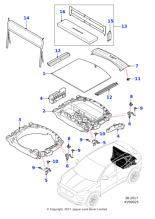 Genuine Jaguar Loadspace Partition Net (J9C2527)