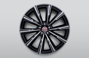 Alloy Wheel - 20" Style 1066, 10 spoke, Gloss Black Diamond Turned finish, Rear