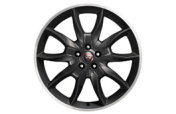 Alloy Wheel - 20" Draco, with Dark Grey finish, Front