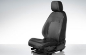 Waterproof Seat Covers - Ebony, Front, Pre 21MY