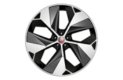 Alloy Wheel - 22" Style 5069, 5 spoke, Technical Grey with Carbon Fibre inserts