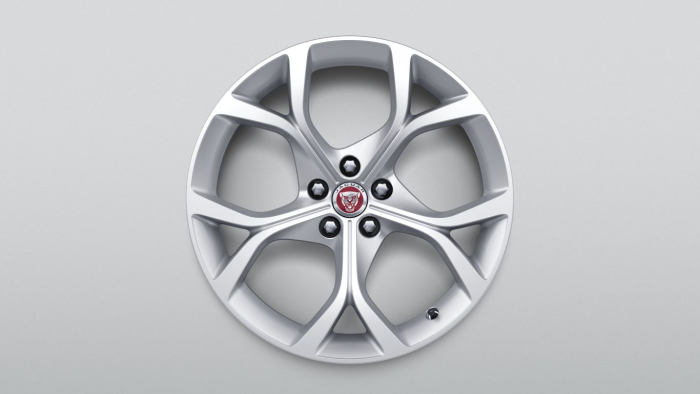 Alloy Wheel - 19" Style 5101, 5 split-spoke, Silver, Front