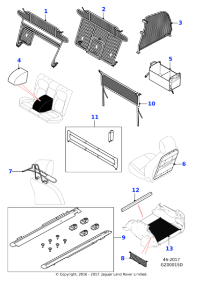 Premium Seat Back Stowage