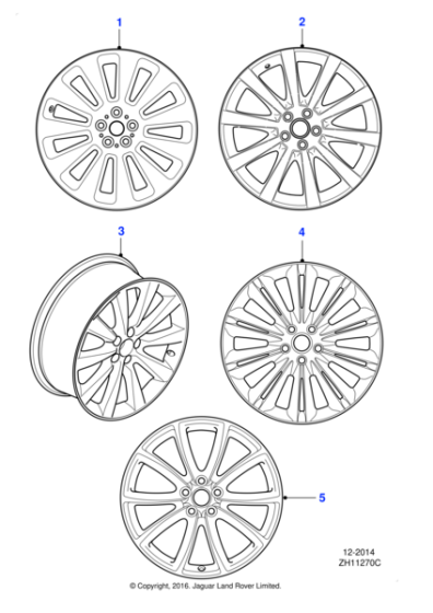 Alloy Wheel - 19" Aquila